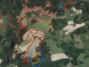 Prodej pozemku, Křečovice - Nahoruby, 31681 m2