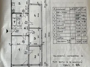 Prodej bytu 4+1, Praha - Černý Most, Generála Janouška, 77 m2