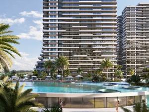 Prodej bytu 1+kk, Trikomo, Kypr, 47 m2