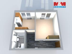 Pronájem bytu 1+1, Ralsko - Kuřívody, 33 m2