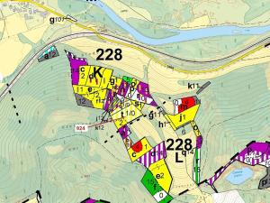 Dražba lesa, Rabí, 6042 m2