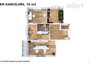 Pronájem bytu 3+1, Olšany, 76 m2