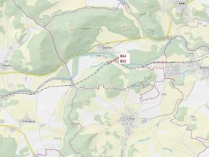 Dražba lesa, Rabí, 2561 m2