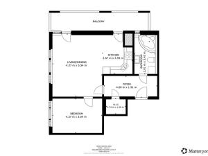Pronájem bytu 2+kk, Praha - Košíře, Musílkova, 60 m2
