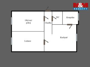 Prodej bytu 2+1, Ketkovice, 56 m2