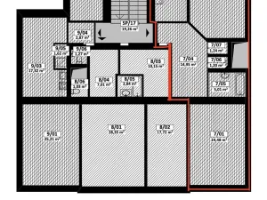 Pronájem bytu 3+kk, Brno, Údolní, 82 m2