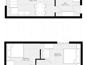 Pronájem bytu 3+kk, Vítkovice, 74 m2