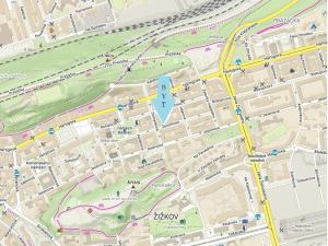 Pronájem bytu 2+kk, Praha - Žižkov, Žerotínova, 46 m2