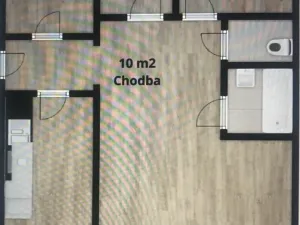 Pronájem bytu 4+1, Praha - Troja, Mazurská, 89 m2