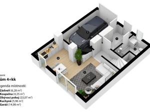 Pronájem rodinného domu, Praha - Háje, Exnárova, 146 m2