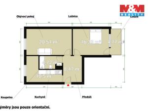 Prodej bytu 2+1, Rokycany - Nové Město, Soukenická, 62 m2