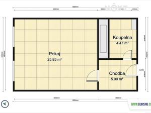 Prodej bytu 1+kk, Svitavy, Říční, 36 m2