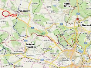 Pronájem komerčního pozemku, Všeruby - Radimovice, 88024 m2