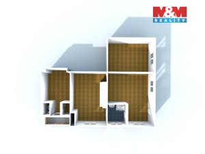 Prodej bytu 2+1, Praha - Košíře, Musílkova, 62 m2