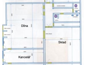 Pronájem výrobních prostor, Hradec Králové, U Jednoty, 350 m2