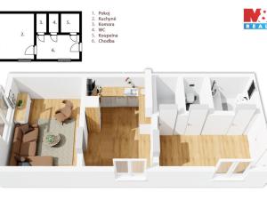 Prodej bytu 2+kk, Brněnec, 83 m2