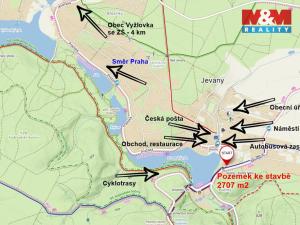 Prodej pozemku pro bydlení, Jevany, 2707 m2