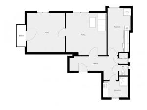 Pronájem bytu 2+1, Náchod, Husovo náměstí, 74 m2