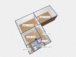 Pronájem bytu 2+1, Uherské Hradiště, Tř. Maršála Malinovského, 64 m2