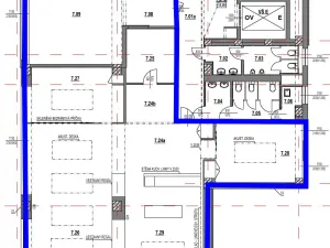 Pronájem kanceláře, Praha - Holešovice, Jankovcova, 285 m2