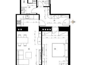 Prodej bytu 2+kk, Praha - Břevnov, Pod Drinopolem, 60 m2