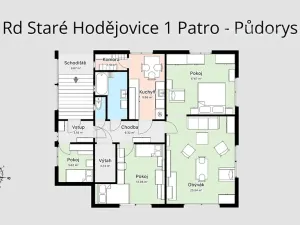 Prodej rodinného domu, Staré Hodějovice, Na Vyhlídce, 181 m2