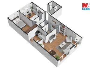 Prodej bytu 3+1, Žebrák, Sídliště, 70 m2