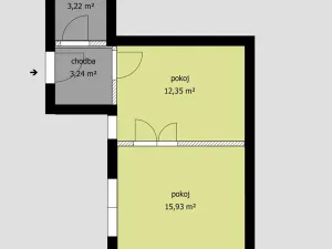 Prodej chalupy, Zalešany, 35 m2