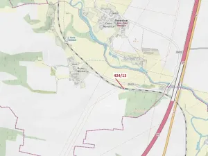 Dražba pozemku, Nerestce, 392 m2