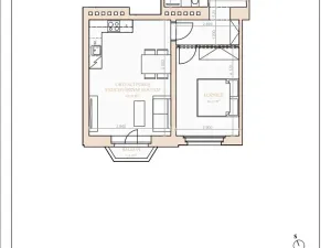 Pronájem bytu 2+kk, Praha - Vinohrady, 49 m2