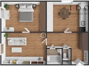 Prodej bytu 2+1, Ostrava, Gustava Klimenta, 55 m2