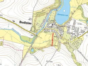 Prodej pozemku pro bydlení, Budislav, 2511 m2