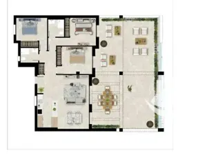 Prodej bytu 4+kk, Casares, Španělsko, 108 m2