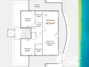 Prodej bytu 3+kk, Bjala, Bulharsko, 157 m2