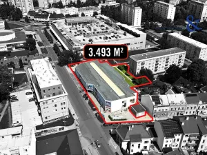 Prodej obchodního prostoru, Přerov, Čechova, 2304 m2