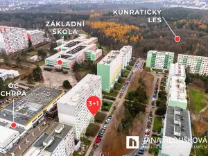 Prodej bytu 3+1, Praha - Chodov, Augustinova, 75 m2