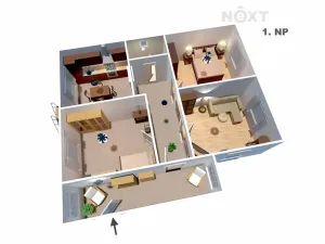 Prodej rodinného domu, Petrohrad, 102 m2