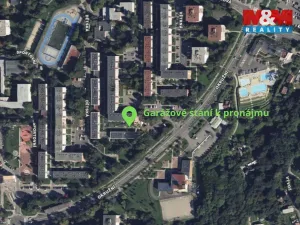 Pronájem garážového stání, Zlín, U Trojáku, 13 m2