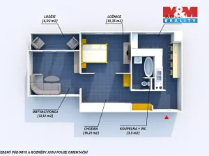 Prodej bytu 2+1, Plzeň - Východní Předměstí, náměstí Generála Píky, 53 m2