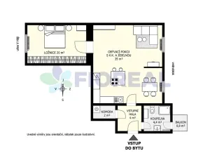 Prodej bytu 2+kk, Praha - Holešovice, U Uranie, 69 m2