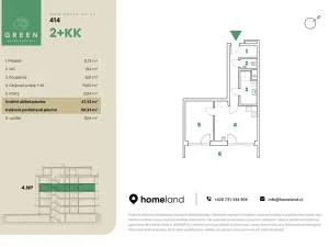 Prodej bytu 2+kk, Mladá Boleslav, 51 m2