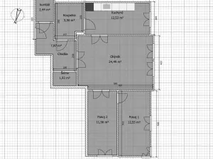 Pronájem bytu 3+1, Teplice, Karla Čapka, 80 m2