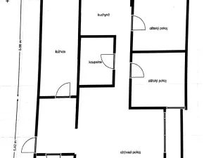 Pronájem bytu 4+1, Brno, Zikova, 94 m2