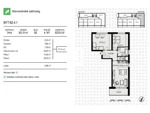 Prodej bytu 3+kk, Olomouc, Loudova, 80 m2