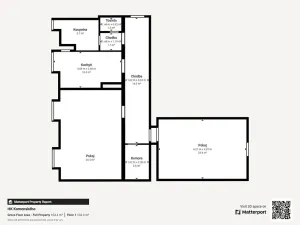 Prodej bytu 2+1, Hradec Králové, Komenského, 98 m2