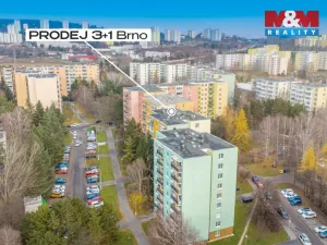 Prodej bytu 3+1, Brno - Starý Lískovec, Krymská, 73 m2