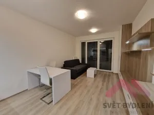 Pronájem bytu 1+kk, Praha - Vršovice, Novgorodská, 31 m2