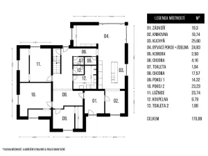 Prodej rodinného domu, Chrast, Tylova, 185 m2