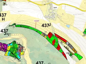 Dražba lesa, Žďárec, 5233 m2
