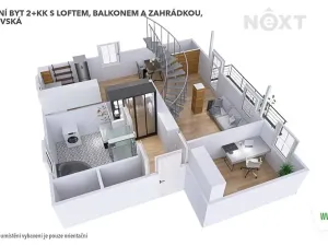 Pronájem bytu 2+kk, Šumperk, Zborovská, 83 m2